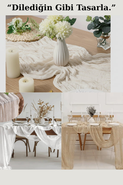 Beige runner detail