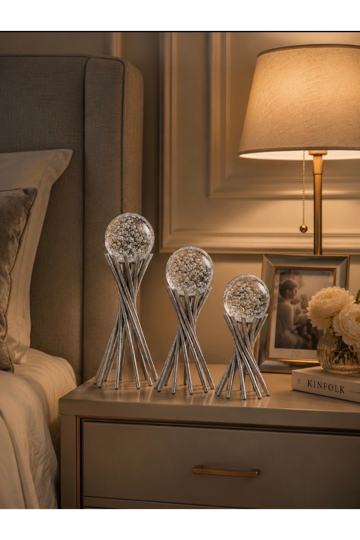 Decorative objects styled
