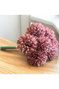 Candy pink chrysanthemum flower ball bundle