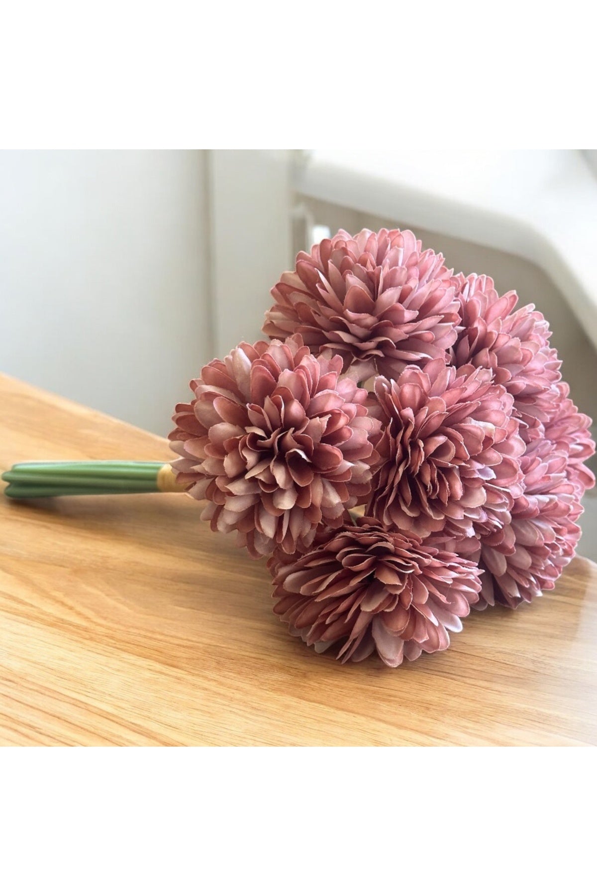 Candy pink chrysanthemum flower ball bundle