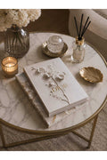 White decorative book boxes set of 2