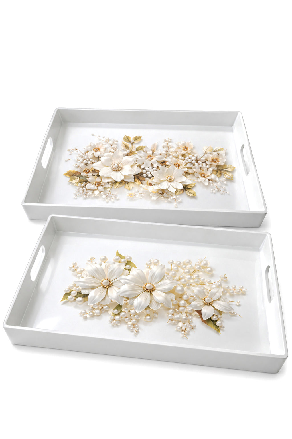 Serving tray detail