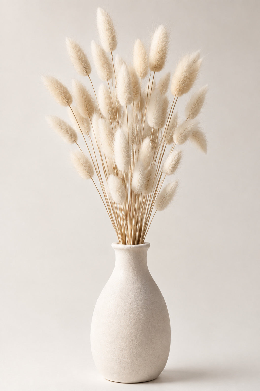 Bunny tail grass in a vase
