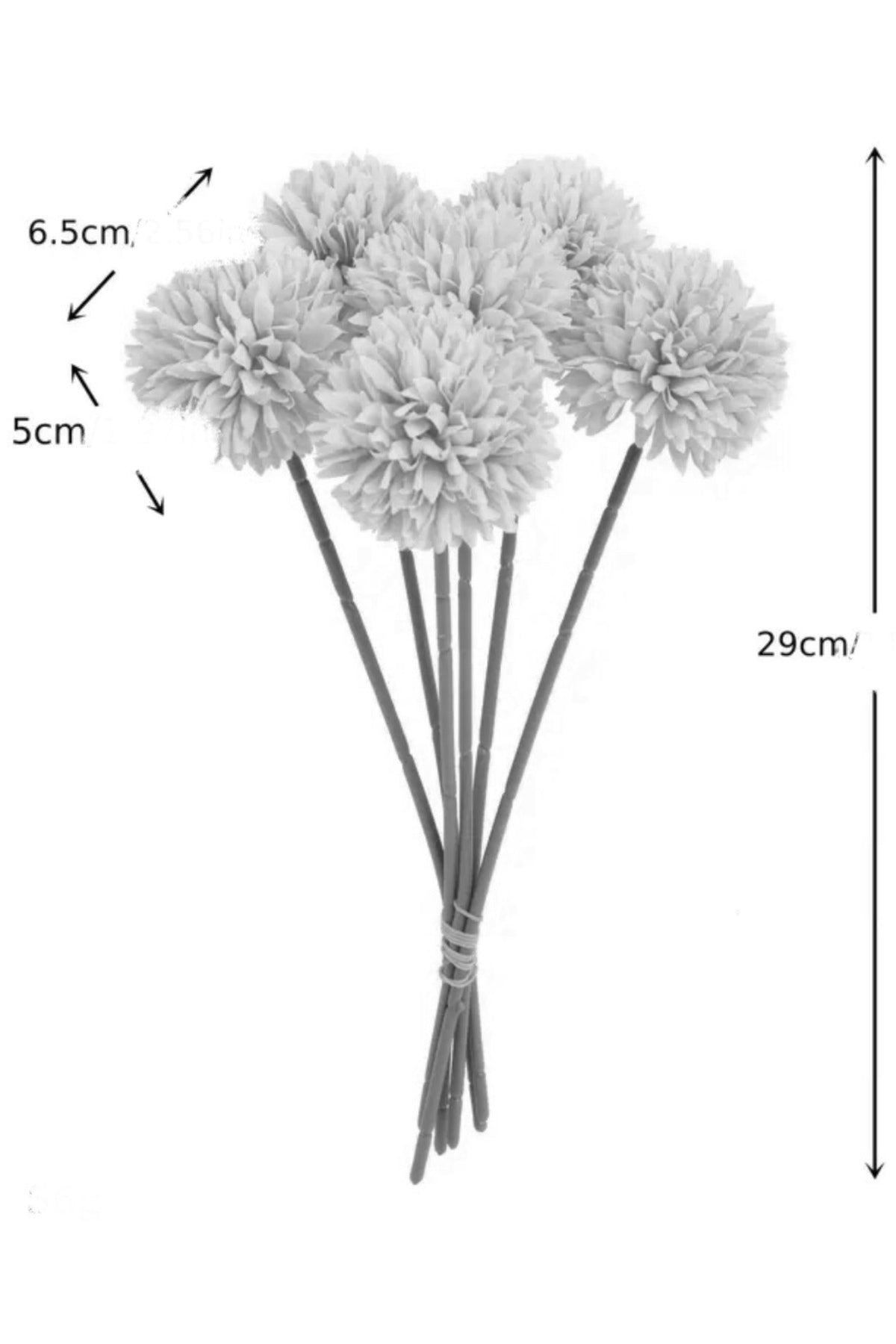 Champagne chrysanthemum bouquet detail