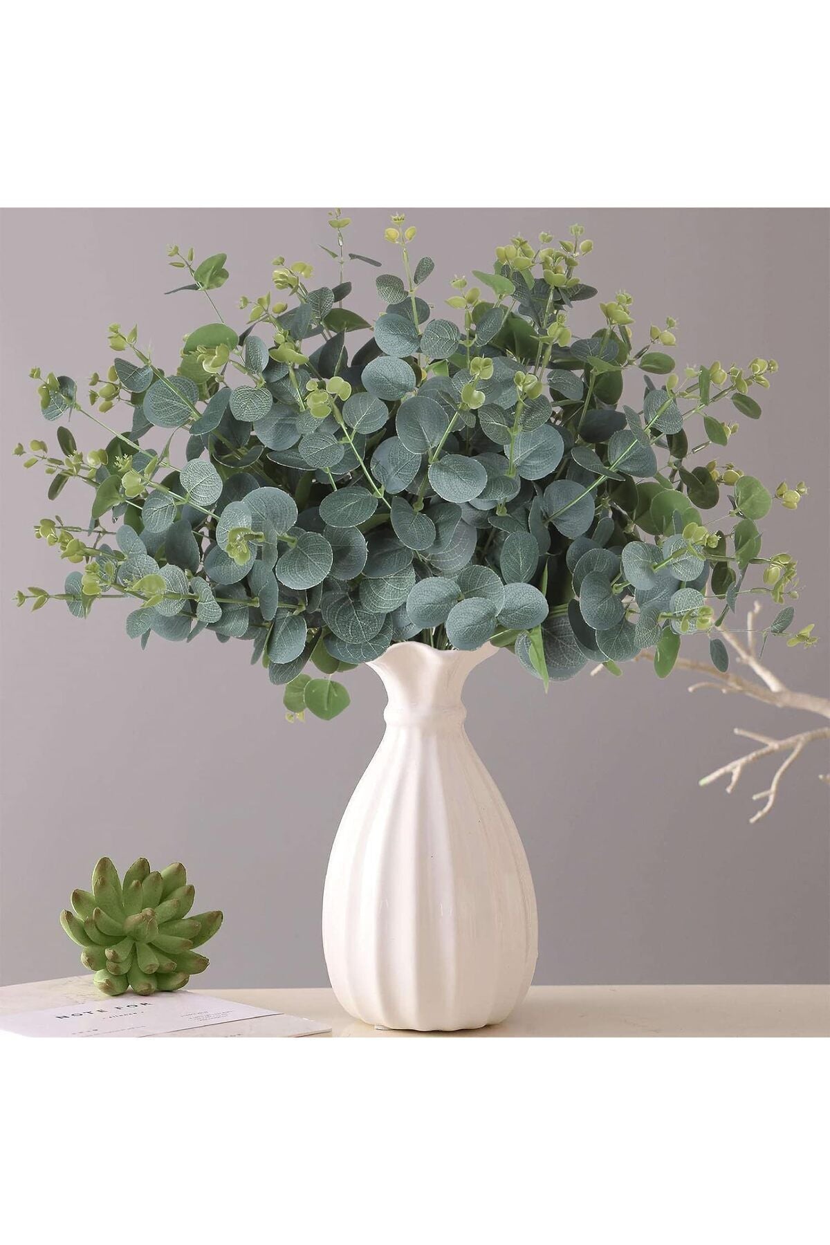 Artificial luxury eucalyptus 16 stems