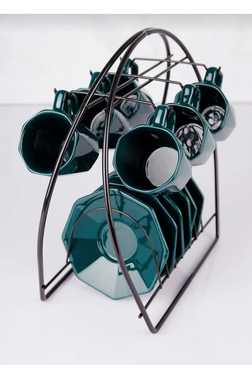 Black cup stand detail